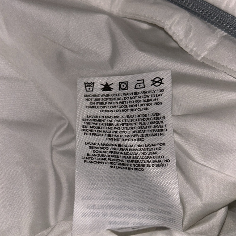 Nike Women’s Quilted Golf Jacket White Large - Picture 7 of 7